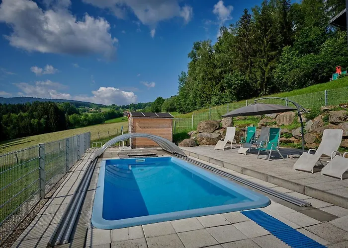 Gruppenhaus Meizeit-bayerischer Wald-richterhof بيت للعطل